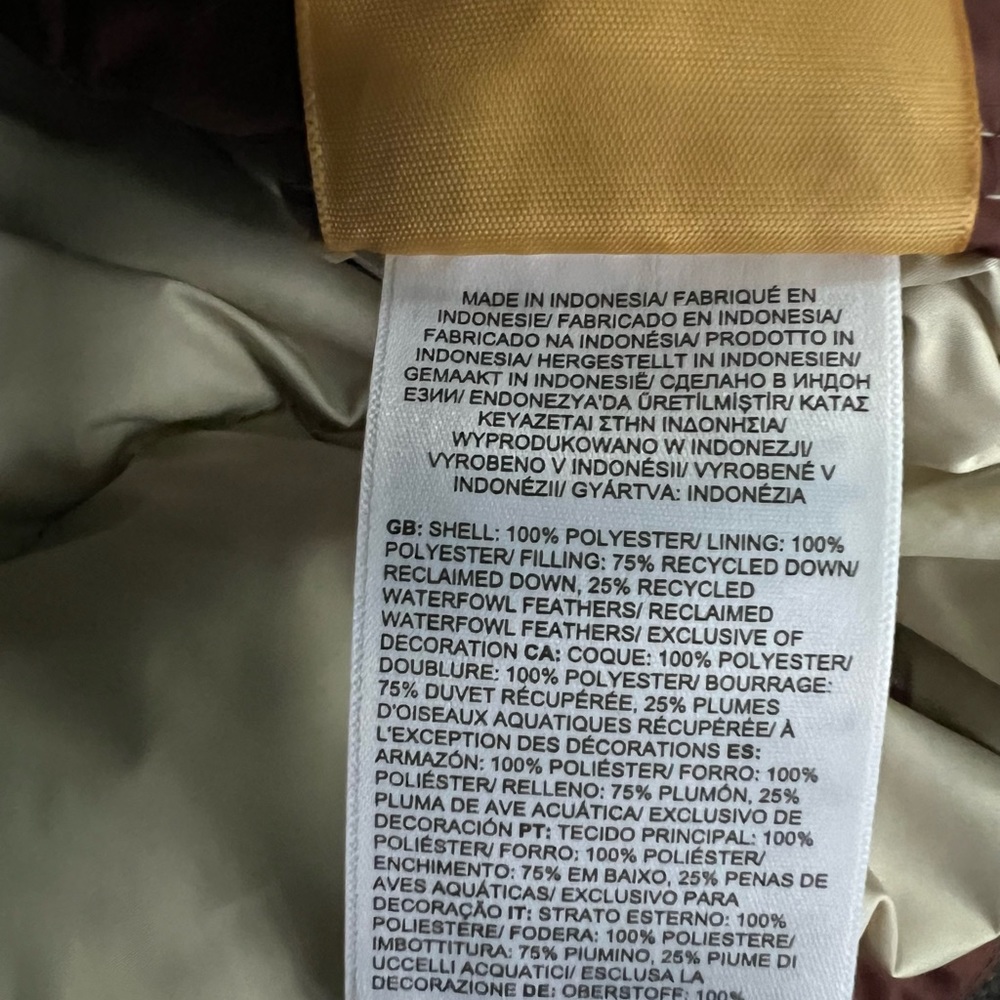 The North Face Women’s 71 Sierra Down short jacket in Dark Oka - Picture 10 of 13